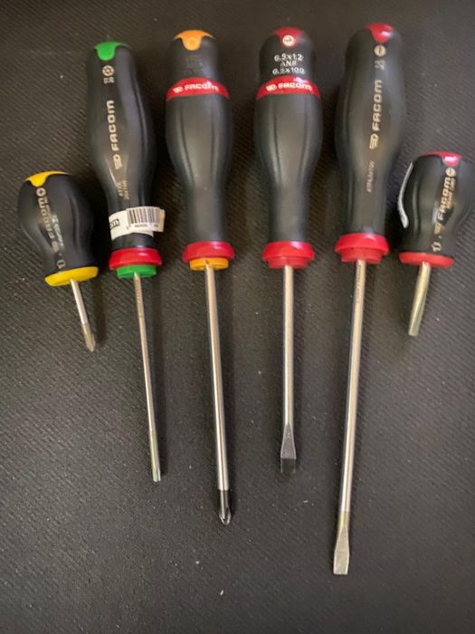 Conjunto 6 chaves Facom