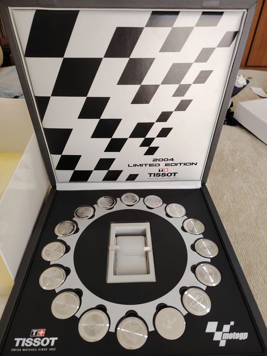 Caixa Tissot MotoGP 2004 Limited Edition