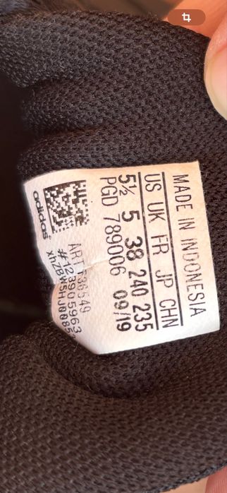 Tenis Adidas pretos 38