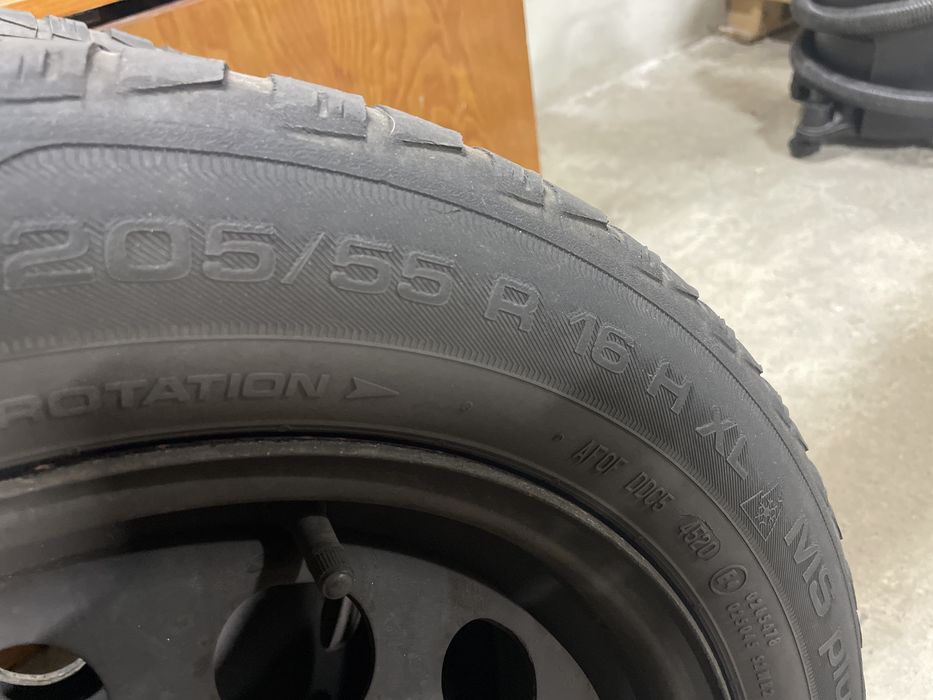 205/55/16 на запаску 5/112