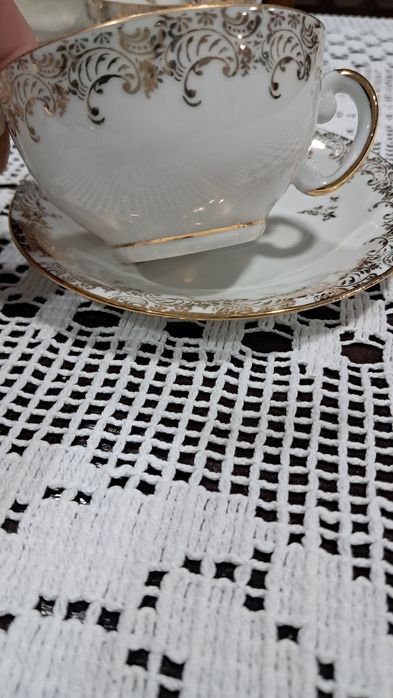 Serviço de chá antigo