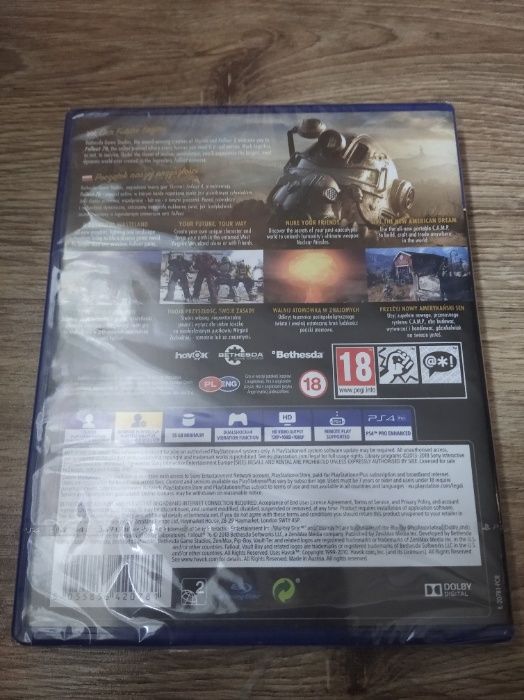 Gra PlayStation 4 Fallout 76 PL PS4 Nowa Folia