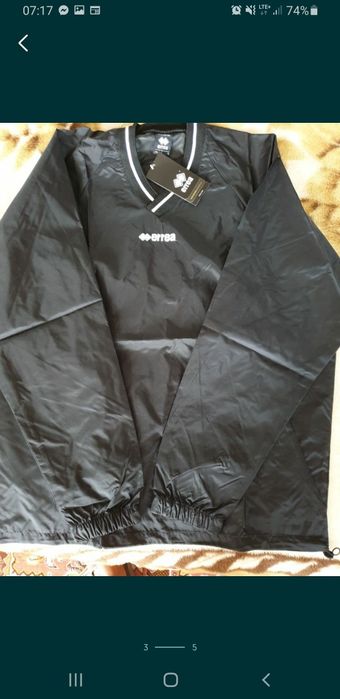 Zestaw sportowy errea dla bramkarza