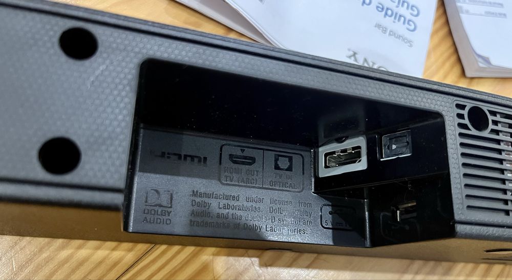 Barra de som SONY HT-CT290 - NOVA