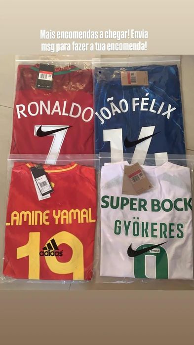 Camisolas de futebol! FUTEBOL