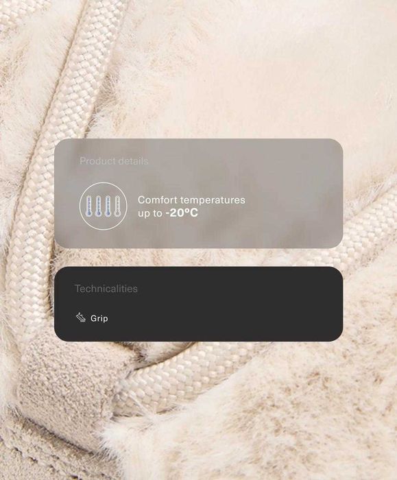 Жіночі зимові ботинки OYSHO, бежеві, утеплені, EU 38 / Зима