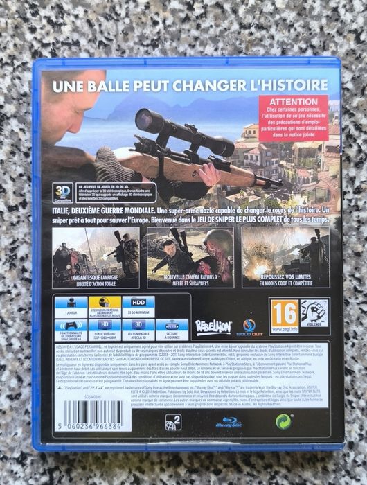 Sniper elite 4 PlayStation 4
