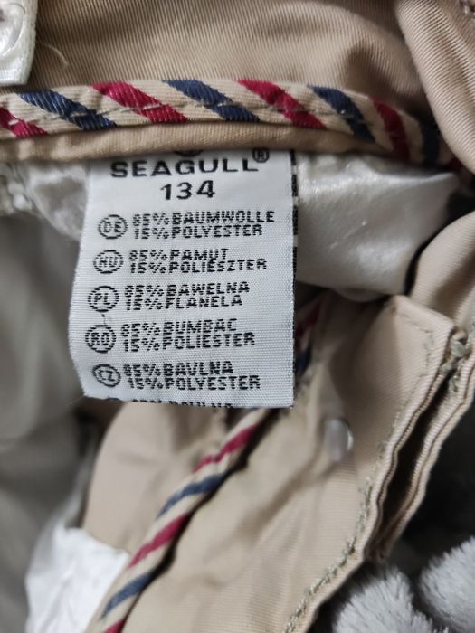 Eleganckie spodnie chłopięce firmy Seagull rozmiar 128/134