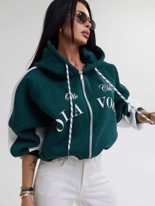 Bluza Ashen Sky zieleń O la voga