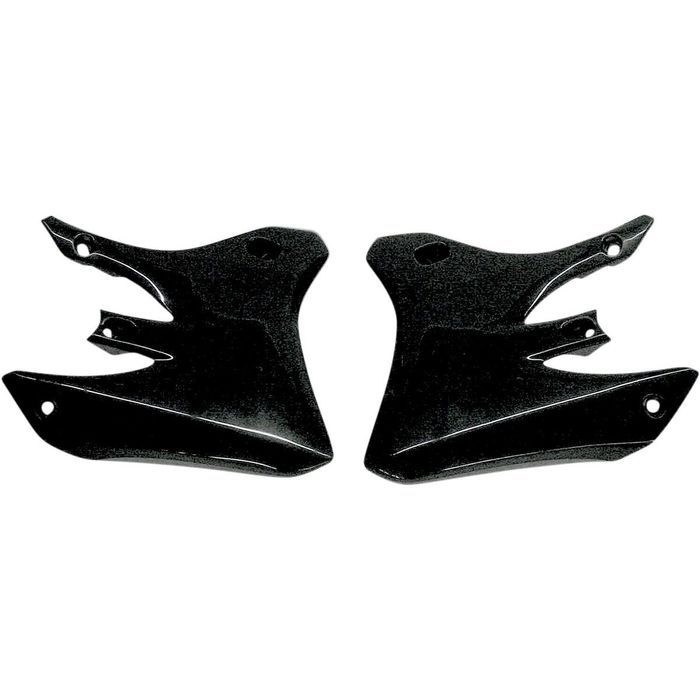 tampas laterais de radiador ufo preto yamaha wr 250 / 450