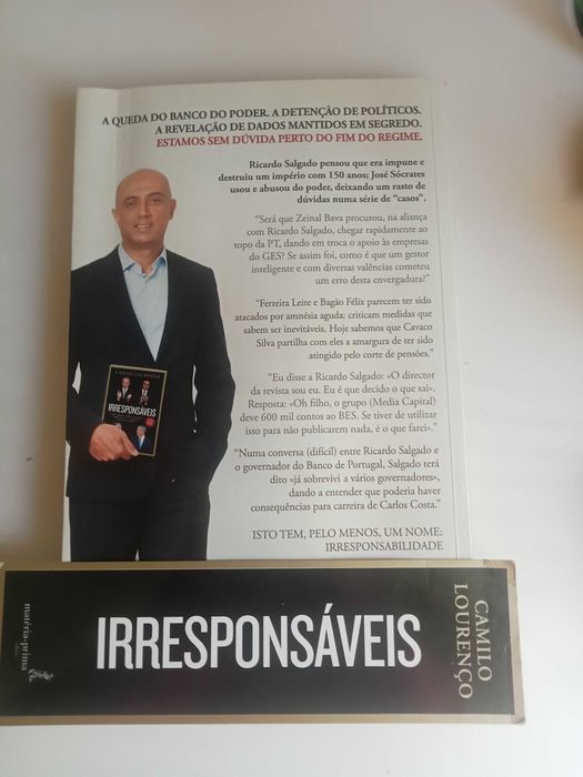 Os Irresponsaveis - O retrato sem filtros de quem falhou Portugal - portes incluidos