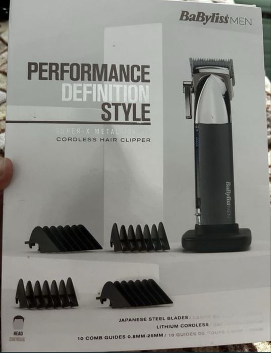 Maszynka do strzyżenia włosów Babyliss X-metal