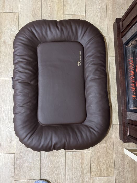 Лежак лежанка для собак вологостійкий екошкіра