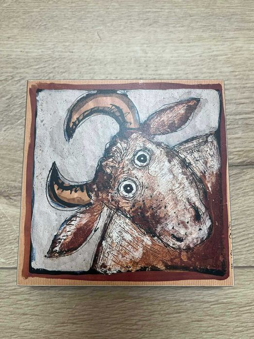 4 obrazki/grafiki dziecięce 14 x 14 x 2,2 cm