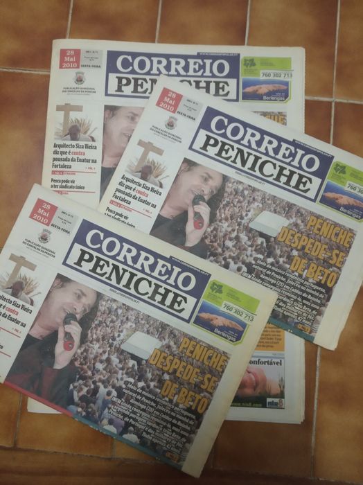 3 Jornais " CORREIO PENICHE "