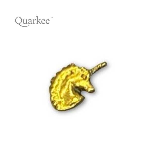 Quarkee™ 22K Gold Unicorn / złoty Jednorożec biżuteria nazębna ozdoba