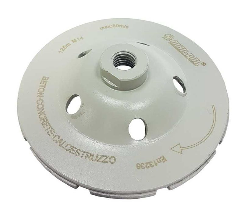 TARCZA DIAMENTOWA DO Szlifowania Betonu125mm M14 segmentowa