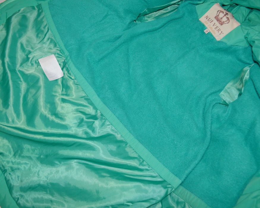 Пуховик для дівчинки на ріст 122-128см тм nui very