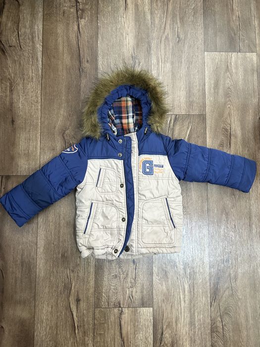 Зимовий напів комбінезон , штани і куртка 92 розмір