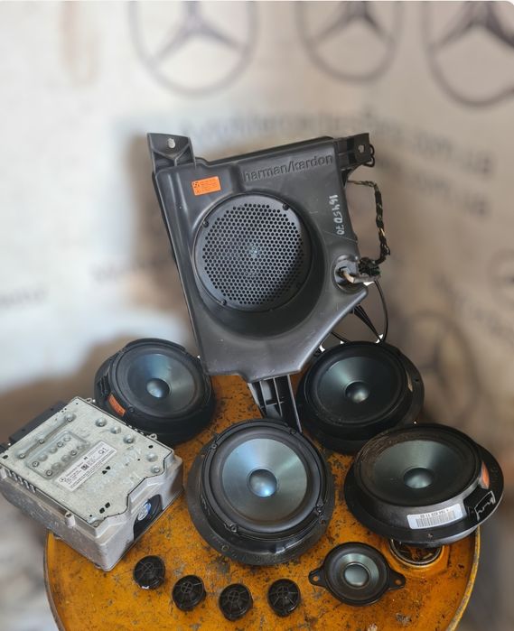 Комплект harman kardon акустика Mercedes Ml 164, gl 164 AMG,сабвуфер