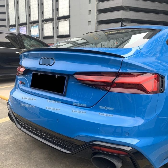 Audi A5 F5 Lotka Spoiler Dokładka 3/5 Drzwi Czarny Połysk