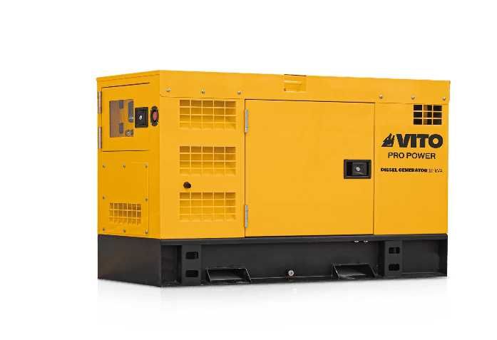 Gerador Diesel 380V Super SILENCIOSO 10 KVA VITO JL20