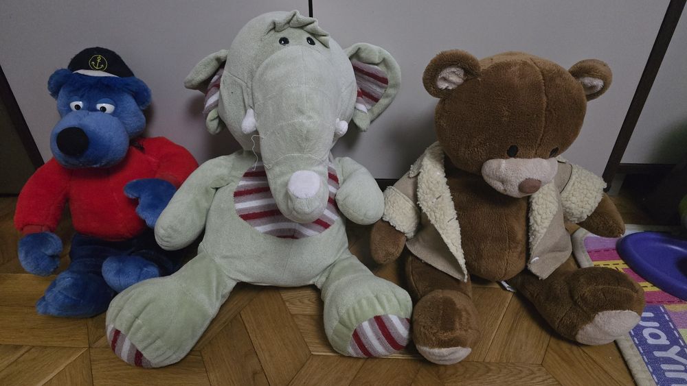 Duży 120 l worek maskotek