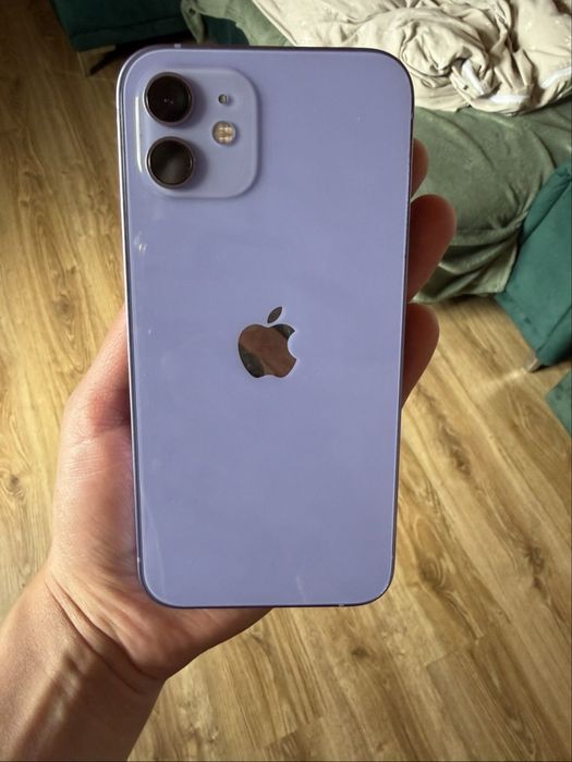 Iphone 12 Fioletowy- kodycja bateri 75%