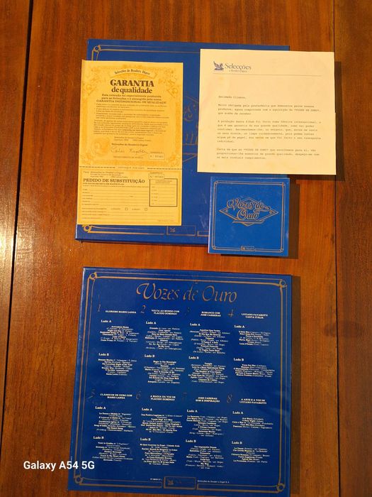 Vinil Vozes de Ouro Readers Digest