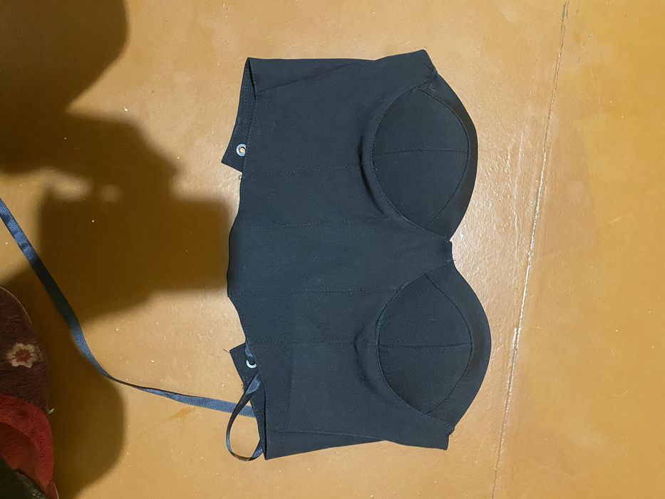 корсет , чорний , затягується