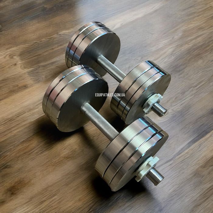Гантелі металеві Розбірні 1/2шт по 6/10/16/20/30/40КГ гантели розборны