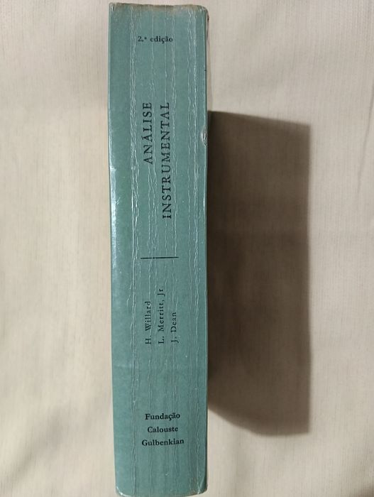 Livro Análise Instrumental 2 edição - Fundacão Gulbenkian