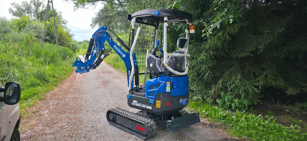 BUDOWLANEK W KRAKÓW Nowa Minikoparka RIPPA R15 ECO Kubota Jcb 1,5T Leasing Meyer Yato Zoomlion DOSTĘPNA OD RĘKI DEALER RIPPA duży wybór zobacz