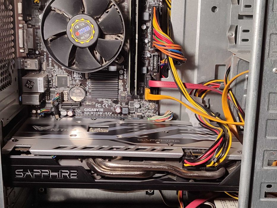 Компьютер RX580, I7 6700, SOCKET 1151, 16GB RAM, 120+500 ROM