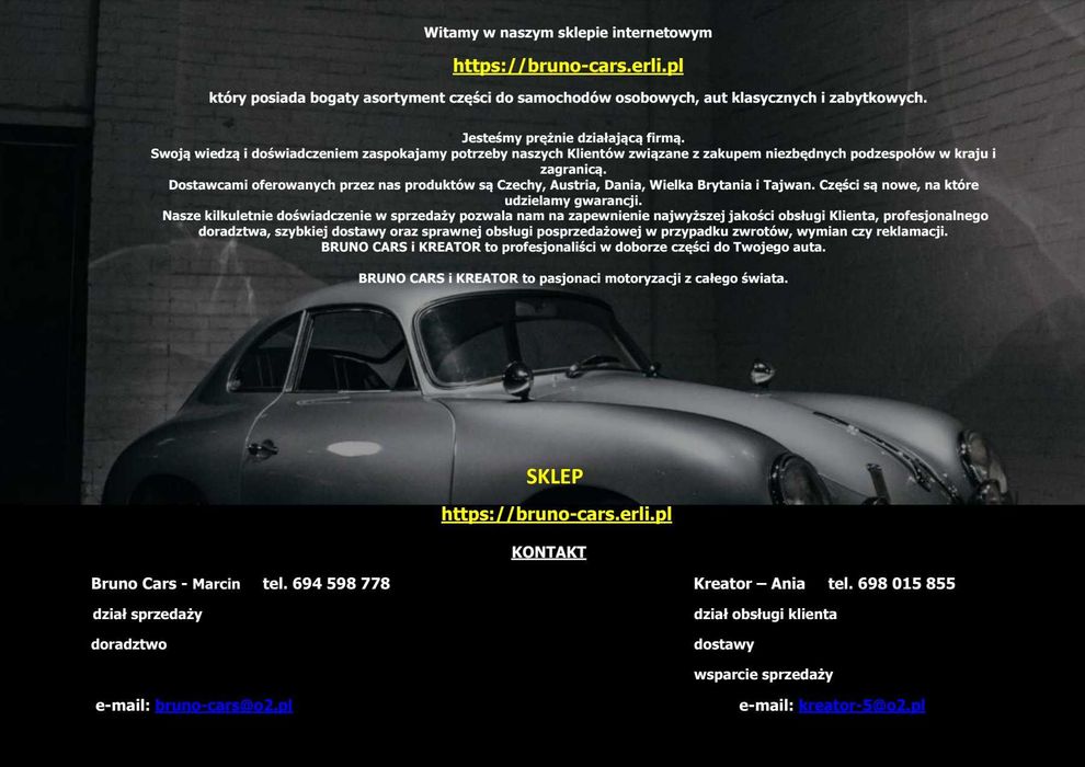 CITROEN CX halogen klosz szkło 75-89 ORYGINAŁ L+P komplet części blacharskie klocki tarcze hamulcowe do wszystkich modeli