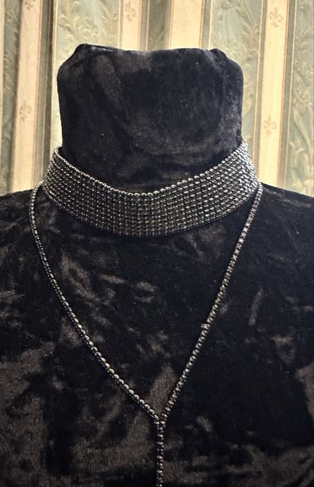 Чокер, намисто краватка, вечірня прикраса