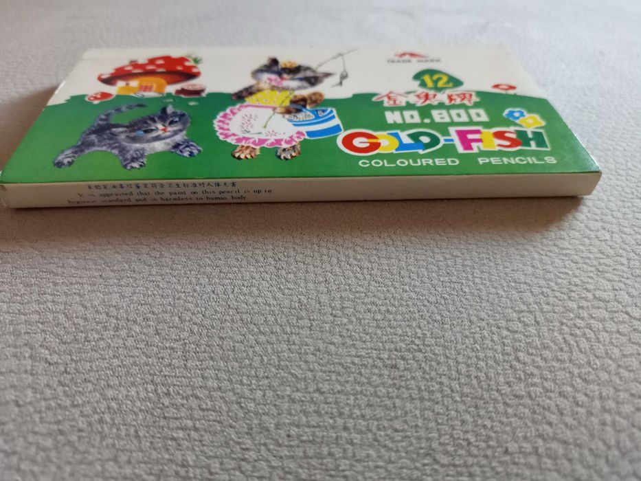 Kredki ołówkowe CHIŃSKIE z PRL - Nowe