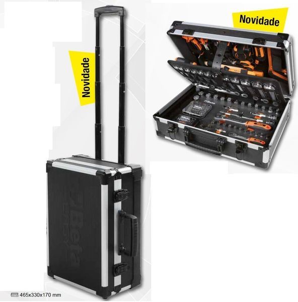 Trolley Ferramentas BETA 2056E/E-20 163 Peças - Manutencão Industrial