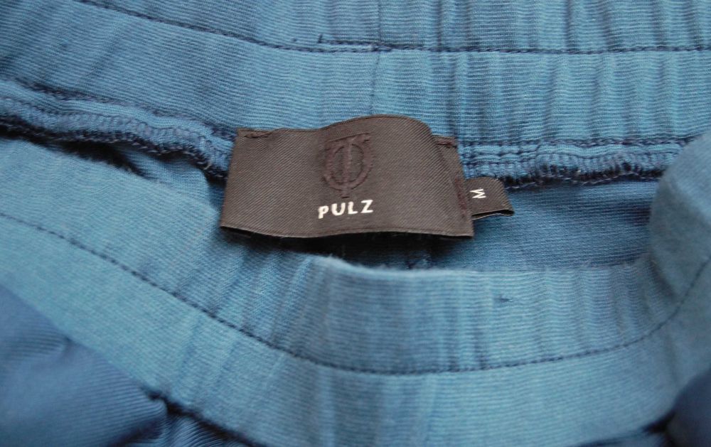 Spodnie damskie, cygarteki Pulz Jeans, 38 M, morski błękit