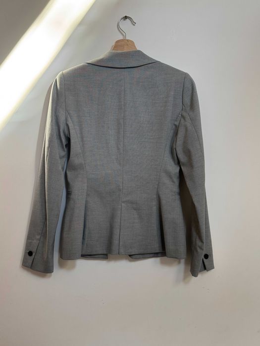 Szara marynarka zara basic