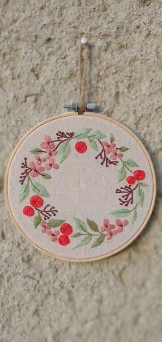 Вишите панно в рамці