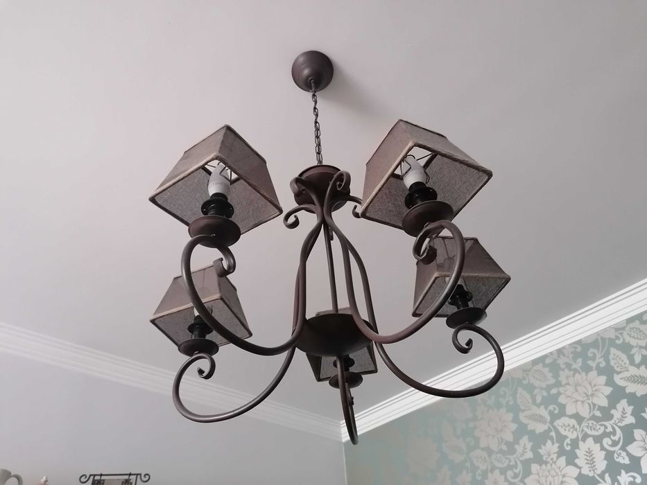 Candeeiro sala em ferro