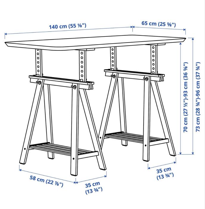 Secretaria IKEA com 1,60