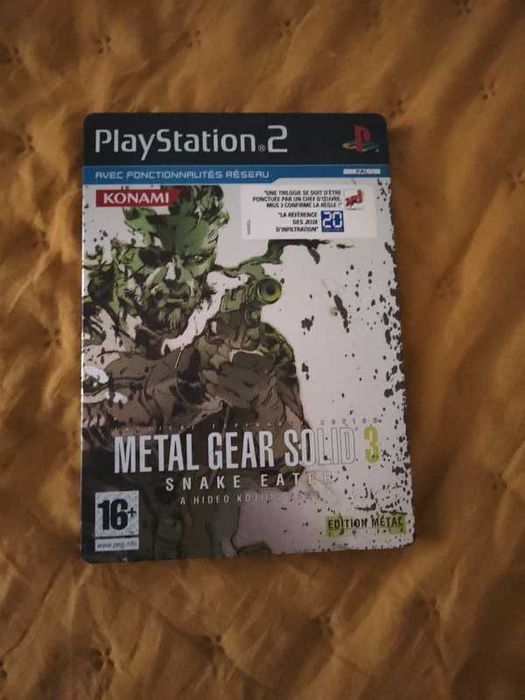 Shadow of the Colossus e Metal Gear Solid 3 - PS2