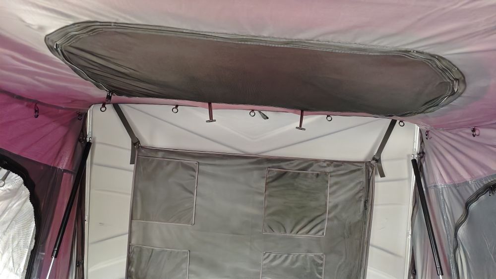 Namiot dachowy jak  fold wyprzedaż%  abs twarda obudowa 160cmx 210cm