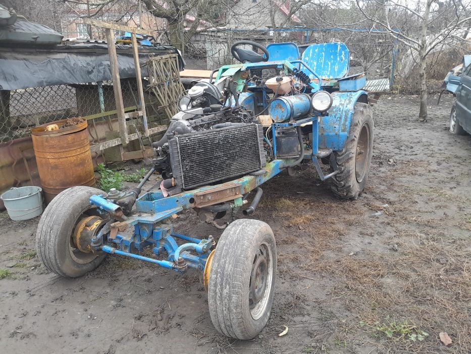 Трактор мінітрактор саморобний