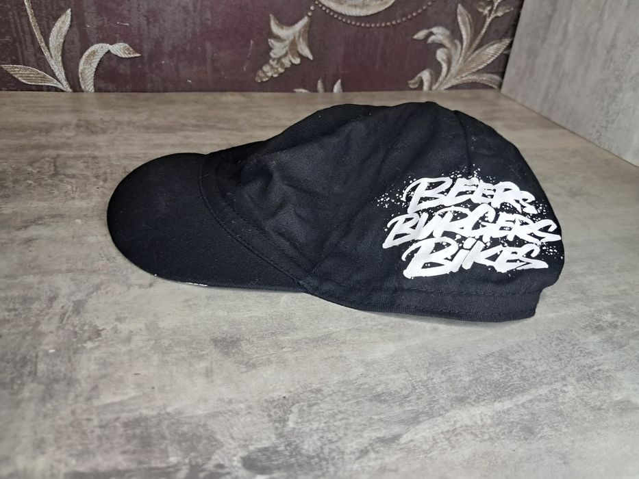 Велокепка Beers Burgers Bikes