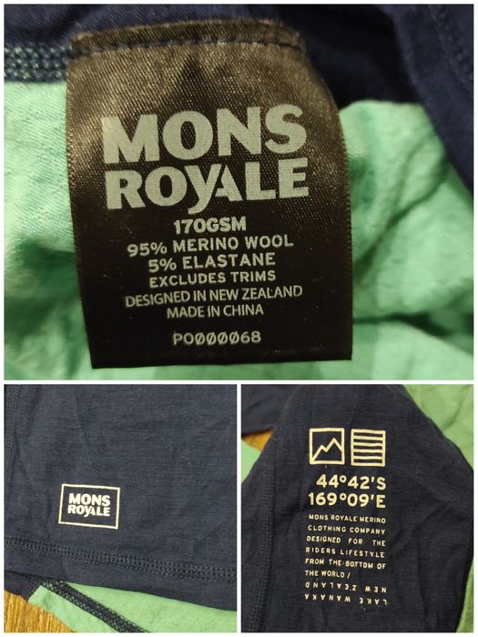S Mons Royalе merino wool оригінальна жіноча термо кофта, лонгслів