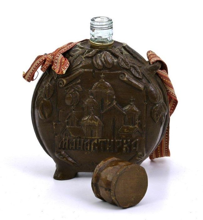 Garrafa com imagem de catedral