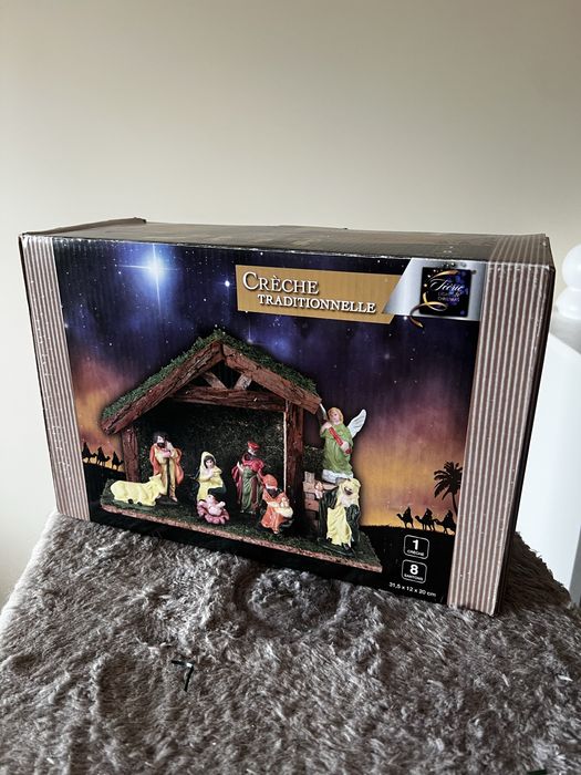 Presépio Tradicional com 8 Figuras – Conjunto Completo